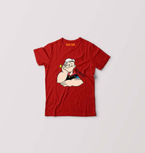 Load image into Gallery viewer, Popeye Kids T-Shirt for Boy/Girl-Red-Ektarfa.online
