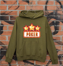 Load image into Gallery viewer, Poker Unisex Hoodie for Men/Women-Olive Green-Ektarfa.online
