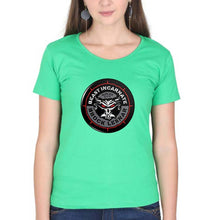 Load image into Gallery viewer, Brock Lesnar (WWE) T-Shirt for Women-Flag Green-Ektarfa.online
