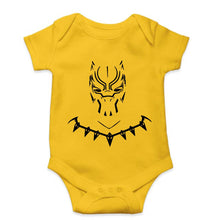 Load image into Gallery viewer, Black Panther Superhero Kids Romper For Baby Boy/Girl-Yellow-Ektarfa.online
