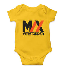 Load image into Gallery viewer, Max Verstappen Kids Romper For Baby Boy/Girl-0-5 Months(18 Inches)-Yellow-Ektarfa.online
