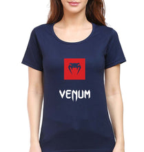 Load image into Gallery viewer, UFC Venum T-Shirt for Women-Navy Blue-Ektarfa.online
