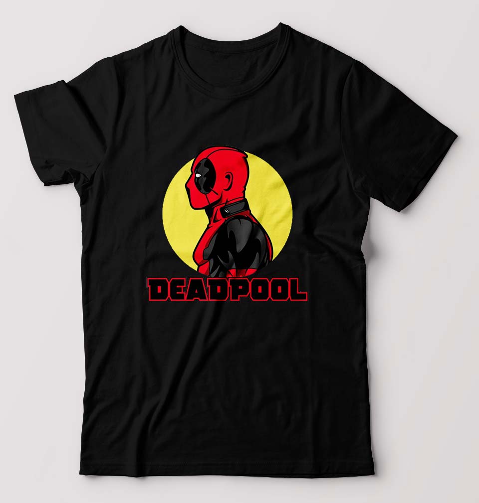 Deadpool Superhero T-Shirt for Men-Black-Ektarfa.online