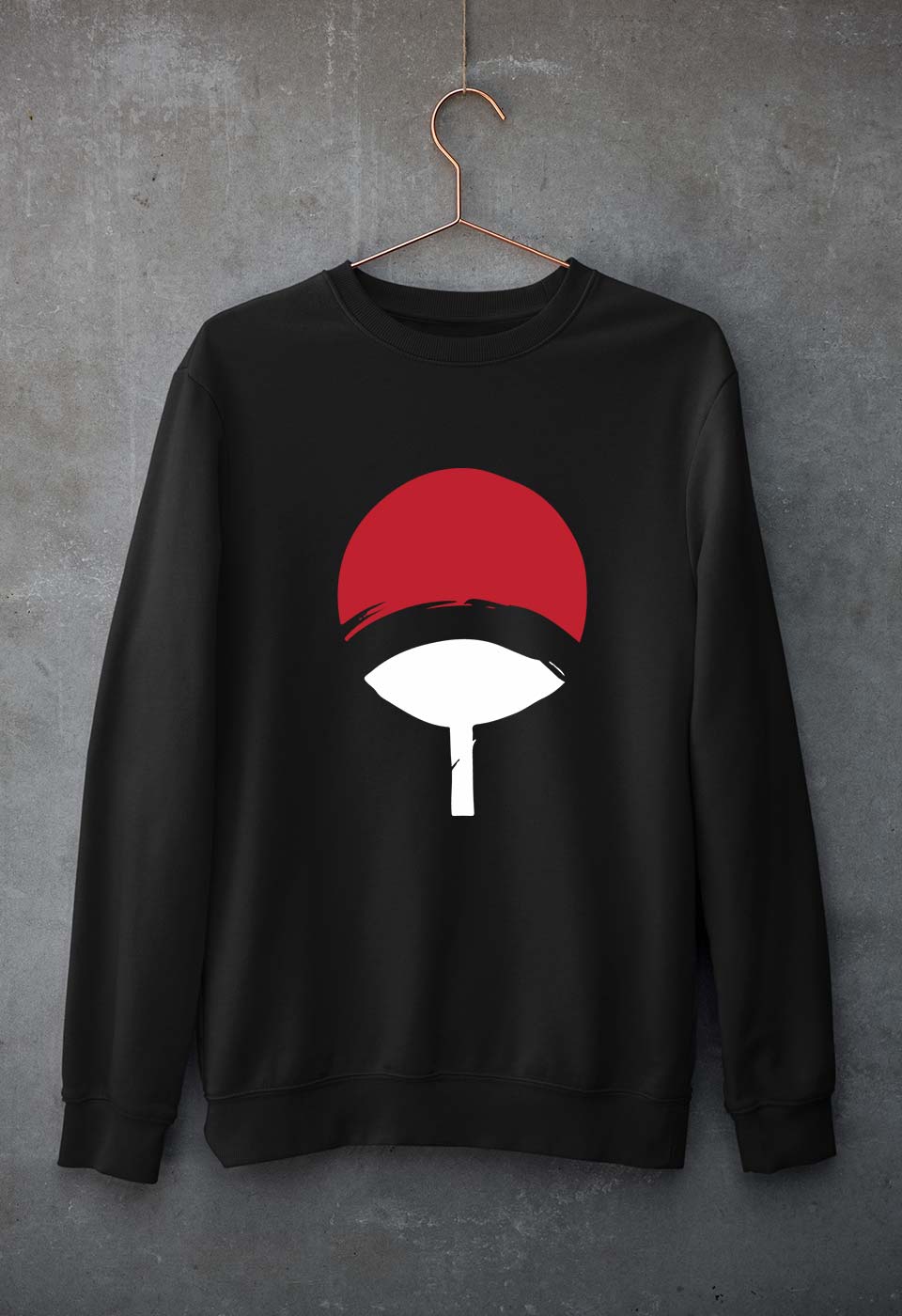 Uchiha clan Unisex Sweatshirt for Men/Women-Black-Ektarfa.online