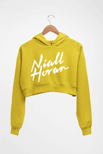 Load image into Gallery viewer, Niall Horan Crop HOODIE FOR WOMEN-Mustard Yellow-Ektarfa.online
