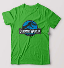 Load image into Gallery viewer, Jurassic World T-Shirt for Men-flag green-Ektarfa.online
