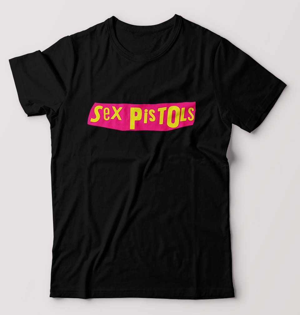 Sex Pistols T-Shirt for Men-Black-Ektarfa.online