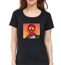 Load image into Gallery viewer, Asap Rocky T-Shirt for Women-Black-Ektarfa.online

