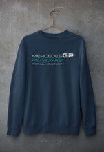 Load image into Gallery viewer, Mercedes GP Petronas F1 Unisex Sweatshirt for Men/Women-S(40 Inches)-Navy Blue-Ektarfa.online
