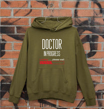 Load image into Gallery viewer, Doctor in progress Unisex Hoodie for Men/Women-Olive Green-Ektarfa.online
