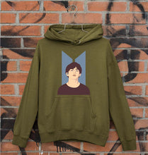 Load image into Gallery viewer, V-BTS(K-Pop) Unisex Hoodie for Men/Women-Olive Green-Ektarfa.online
