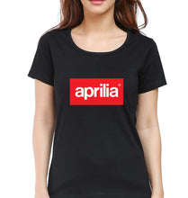 Load image into Gallery viewer, Aprilia T-Shirt for Women-Black-Ektarfa.online
