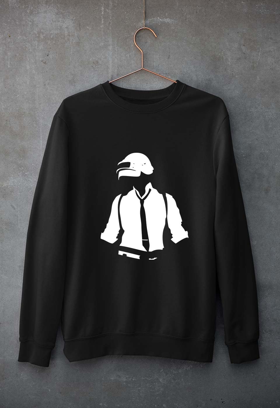 PUBG Unisex Sweatshirt for Men/Women-Black-Ektarfa.online