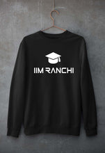 Load image into Gallery viewer, IIM Ranchi Unisex Sweatshirt for Men/Women-Black-Ektarfa.online
