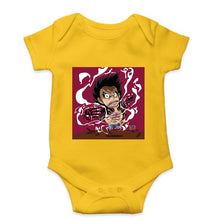 Load image into Gallery viewer, Monkey D. Luffy Kids Romper For Baby Boy/Girl-0-5 Months(18 Inches)-Yellow-Ektarfa.online
