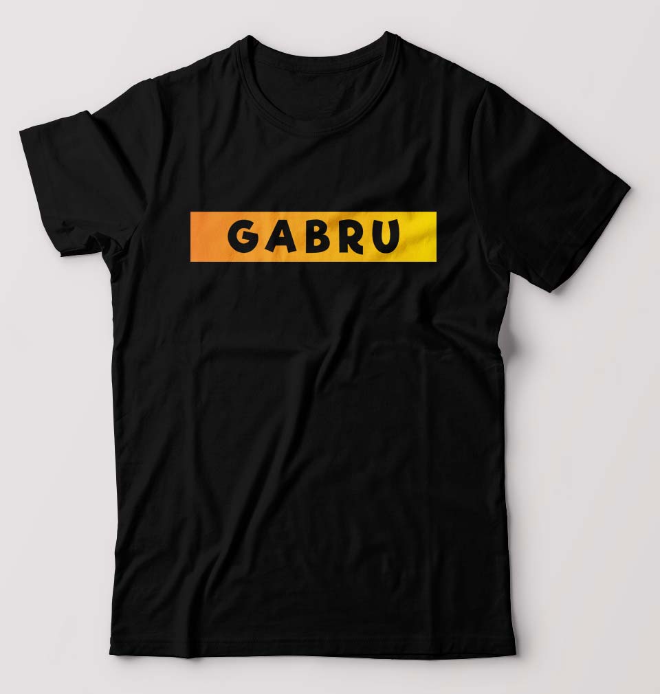 Gabru T-Shirt for Men-Black-Ektarfa.online