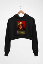 Load image into Gallery viewer, The Notorious Big Crop HOODIE FOR WOMEN-Black-Ektarfa.online
