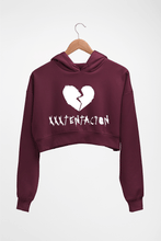 Load image into Gallery viewer, XXXtentacion Crop HOODIE FOR WOMEN-Maroon-Ektarfa.online
