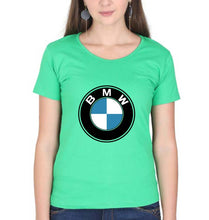 Load image into Gallery viewer, BMW T-Shirt for Women-Flag Green-Ektarfa.online
