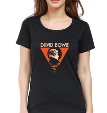 Load image into Gallery viewer, David Bowie T-Shirt for Women-Black-Ektarfa.online

