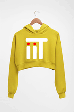 Load image into Gallery viewer, IIT Crop HOODIE FOR WOMEN-Mustard Yellow-Ektarfa.online
