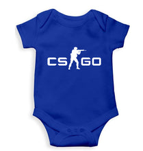 Load image into Gallery viewer, Counter-strike Global Offensive(CS GO) Kids Romper For Baby Boy/Girl-Royal Blue-Ektarfa.online
