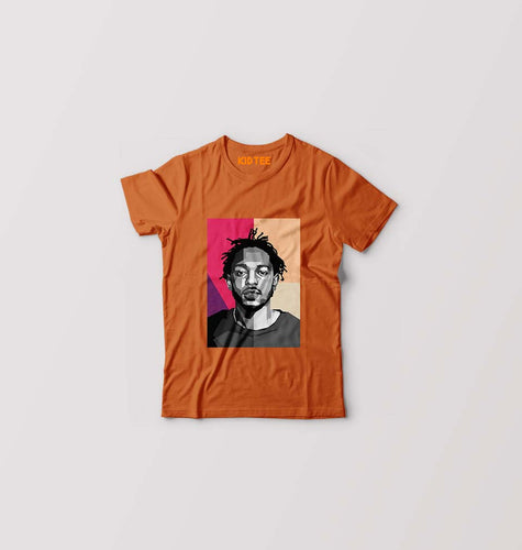 Kendrick Lamar Kids T-Shirt for Boy/Girl-Orange-Ektarfa.online
