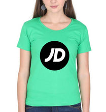 Load image into Gallery viewer, JD Sports T-Shirt for Women-Flag Green-Ektarfa.online
