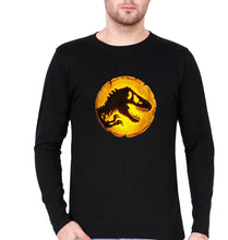 Load image into Gallery viewer, Jurassic World Full Sleeves T-Shirt for Men-Black-Ektarfa.online
