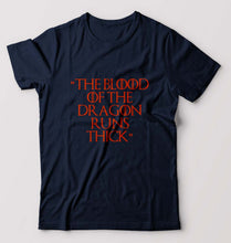 Load image into Gallery viewer, House of the Dragon (GOT) T-Shirt for Men-Navy Blue-Ektarfa.online
