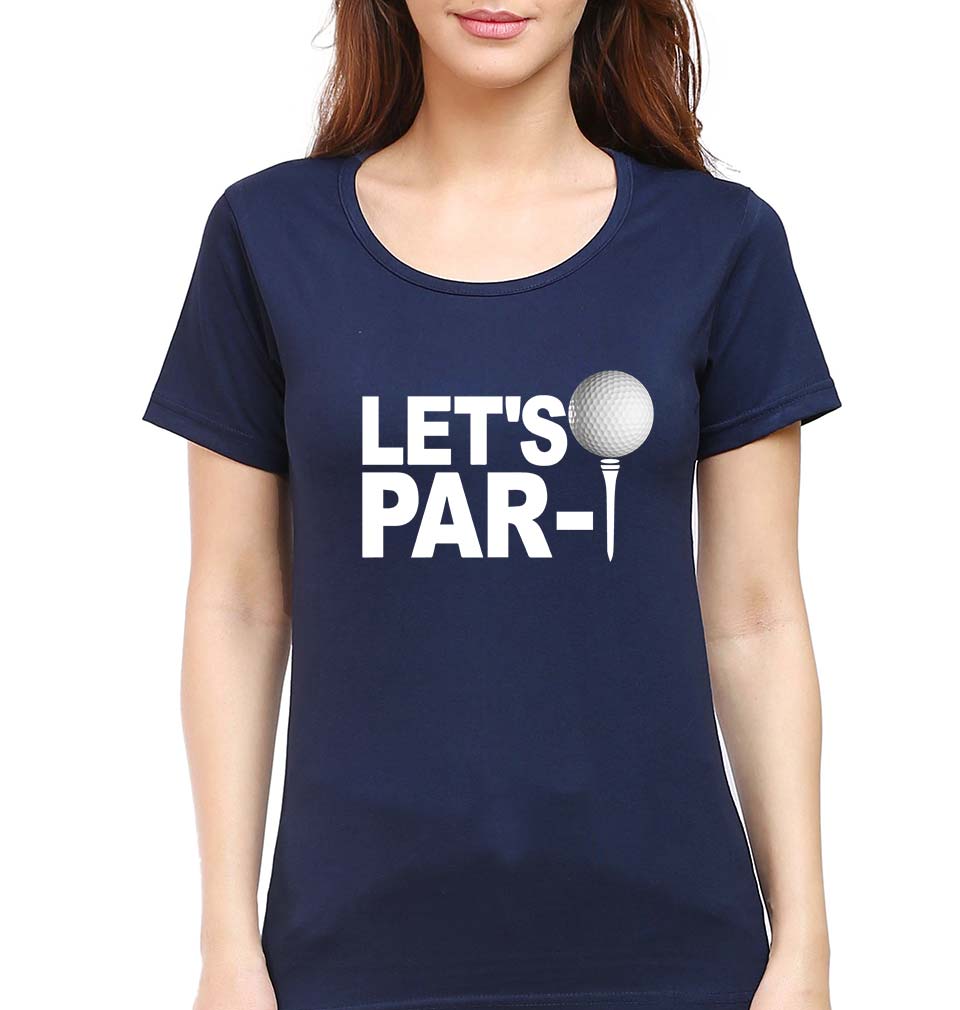 Golf T-Shirt for Women-Navy Blue-Ektarfa.online