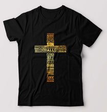 Load image into Gallery viewer, Christian T-Shirt for Men-Black-Ektarfa.online
