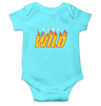 Load image into Gallery viewer, Stay Wild Kids Romper Kids Romper For Baby Boy/Girl-0-5 Months(18 Inches)-Sky Blue-Ektarfa.online
