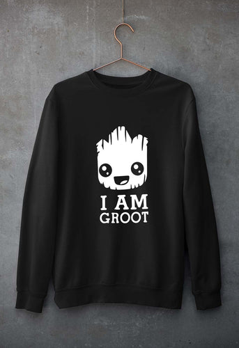 Groot Unisex Sweatshirt for Men/Women-Black-Ektarfa.online