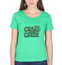 Load image into Gallery viewer, Craig of the Creek T-Shirt for Women-Flag Green-Ektarfa.online
