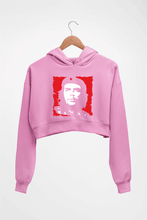 Load image into Gallery viewer, Che Guevara Crop HOODIE FOR WOMEN-Light Baby Pink-Ektarfa.online
