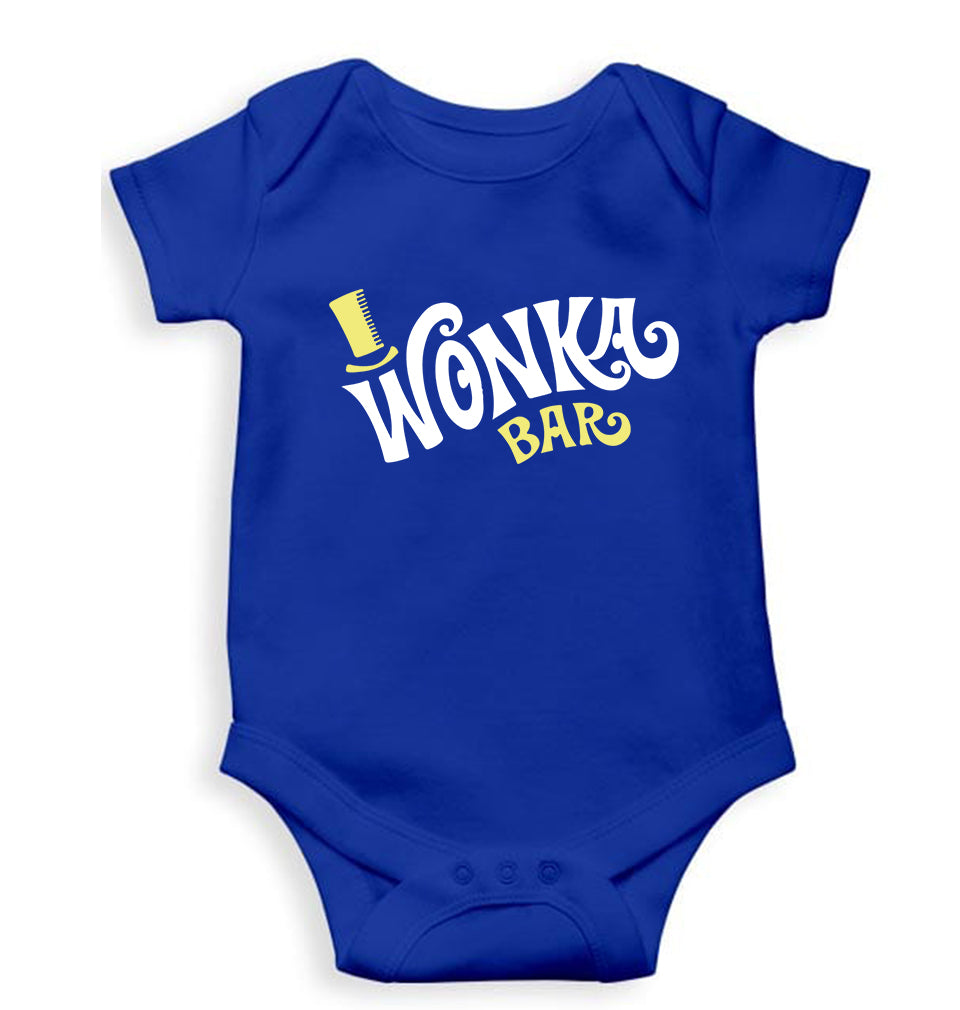Wonka Bar Kids Romper For Baby Boy/Girl-Royal Blue-Ektarfa.online