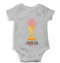 Load image into Gallery viewer, FIFA World Cup Qatar 2022 Kids Romper For Baby Boy/Girl-0-5 Months(18 Inches)-Grey-Ektarfa.online
