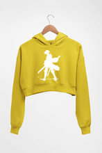 Load image into Gallery viewer, Attack on Titan Crop HOODIE FOR WOMEN-Mustard Yellow-Ektarfa.online
