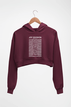 Load image into Gallery viewer, Joy Division Crop HOODIE FOR WOMEN-Maroon-Ektarfa.online
