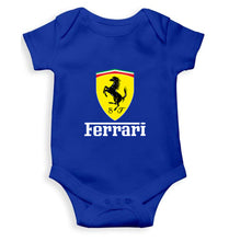 Load image into Gallery viewer, Ferrari Kids Romper For Baby Boy/Girl-0-5 Months(18 Inches)-Royal Blue-Ektarfa.online
