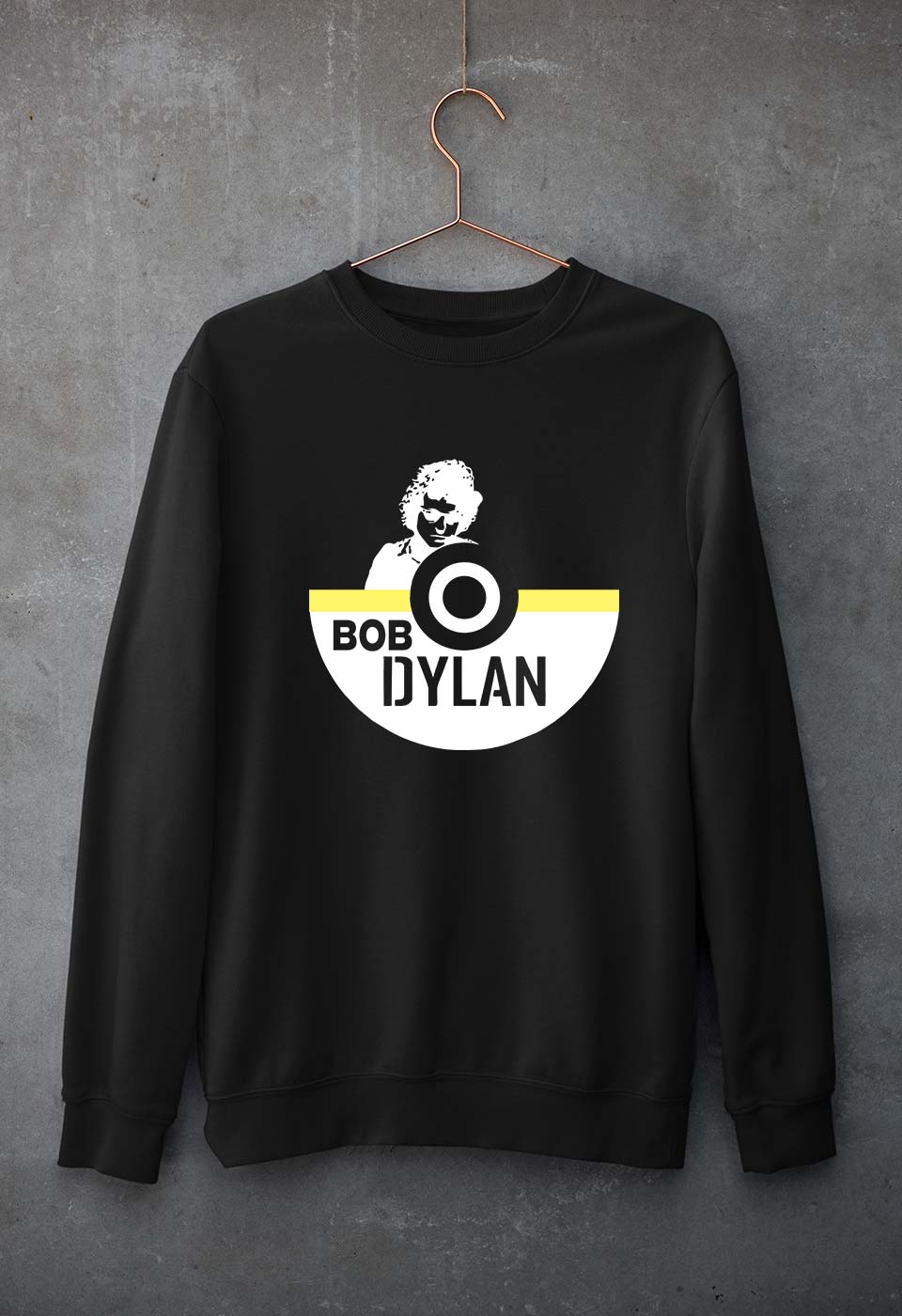 Bob Dylan Unisex Sweatshirt for Men/Women-Black-Ektarfa.online