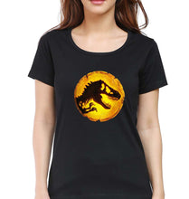 Load image into Gallery viewer, Jurassic World T-Shirt for Women-Black-Ektarfa.online
