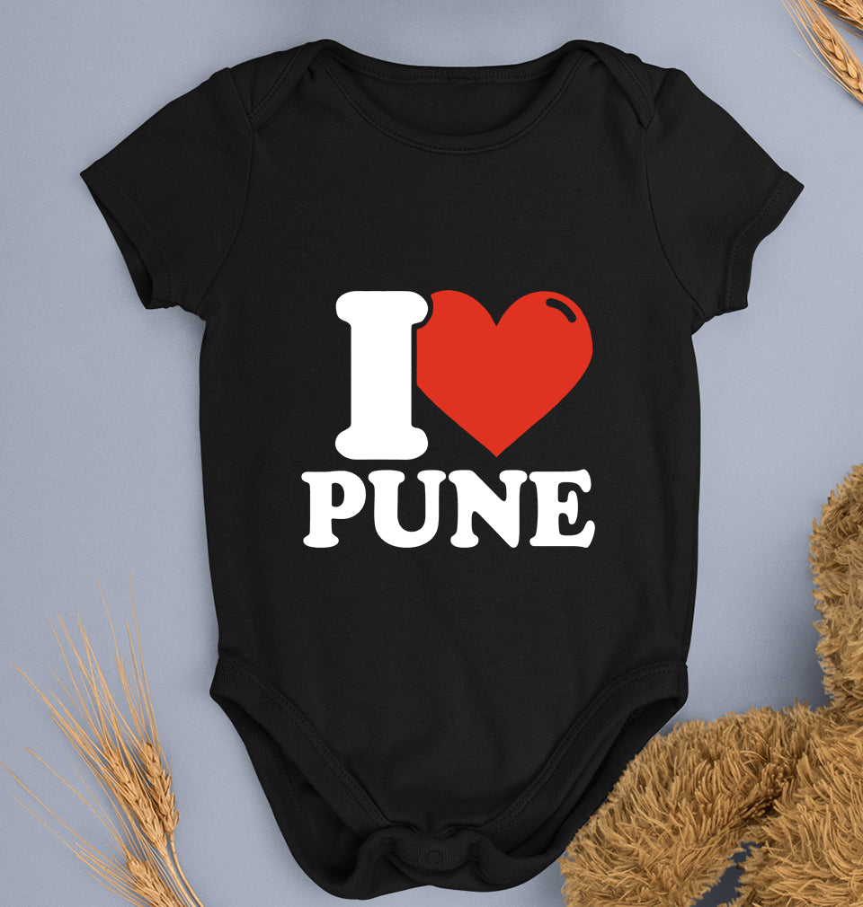 I Love Pune Kids Romper Kids Romper For Baby Boy/Girl