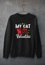 Load image into Gallery viewer, Cat Unisex Sweatshirt for Men/Women-Black-Ektarfa.online

