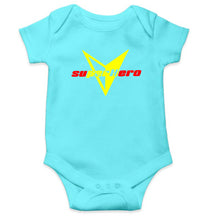 Load image into Gallery viewer, Super Hero Kids Romper For Baby Boy/Girl-0-5 Months(18 Inches)-Sky Blue-Ektarfa.online
