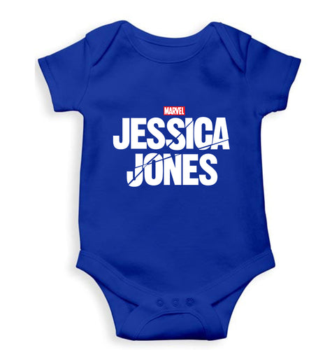 Jessica Jones Kids Romper For Baby Boy/Girl-Royal Blue-Ektarfa.online