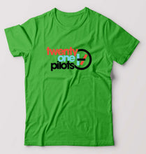 Load image into Gallery viewer, Twenty one pilots T-Shirt for Men-flag green-Ektarfa.online
