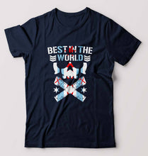 Load image into Gallery viewer, CM Punk T-Shirt for Men-Navy Blue-Ektarfa.online
