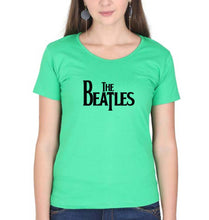Load image into Gallery viewer, Beatles T-Shirt for Women-Flag Green-Ektarfa.online
